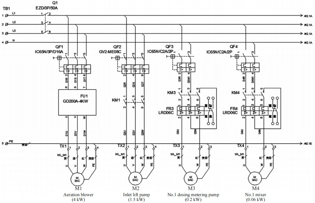 Control Panel Internal Wiring Diagram Control Panel Internal Wiring Diagram