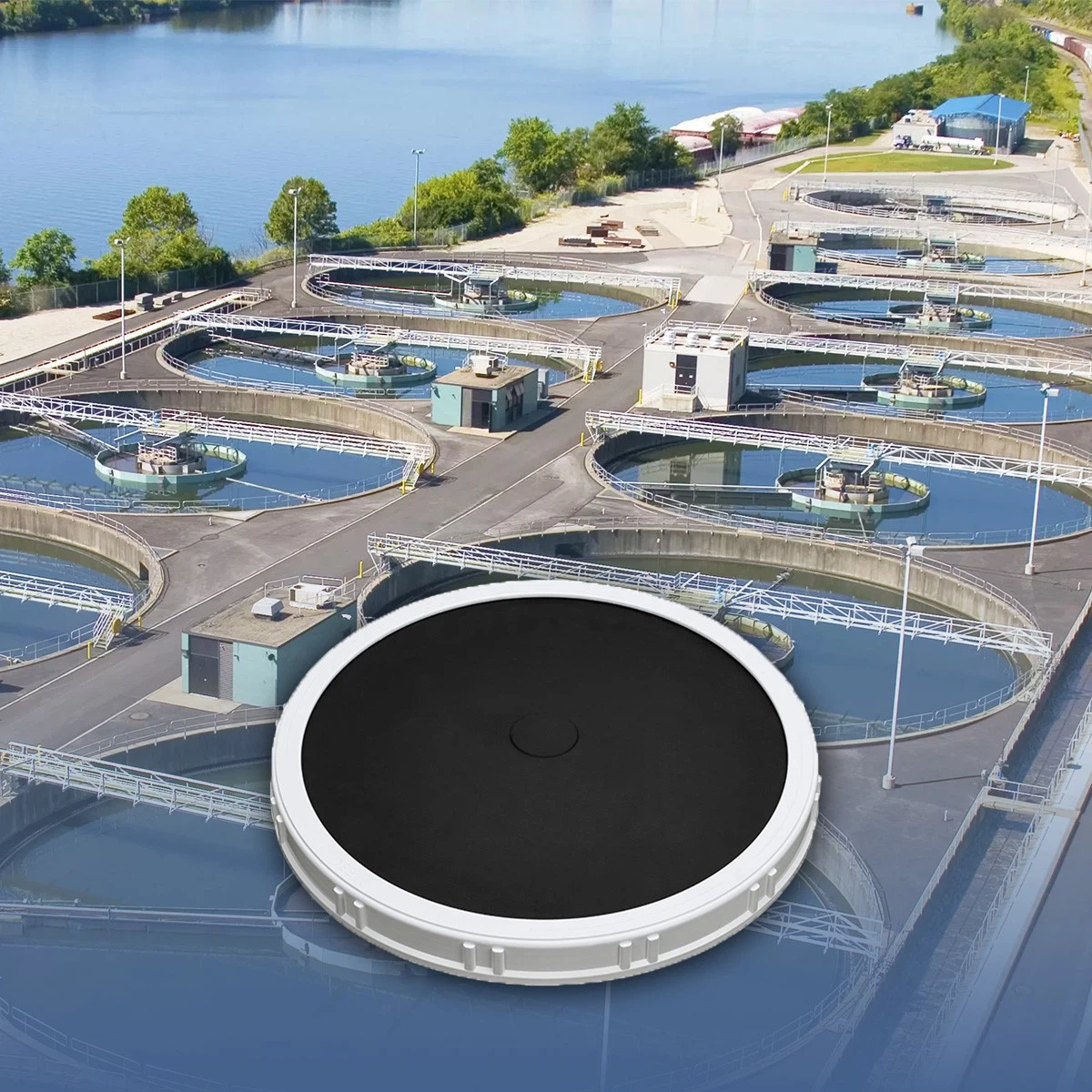 juntai disc diffuser aeration system for Industrial Wastewater treatment juntai disc diffuser aeration system for Industrial Wastewater treatment