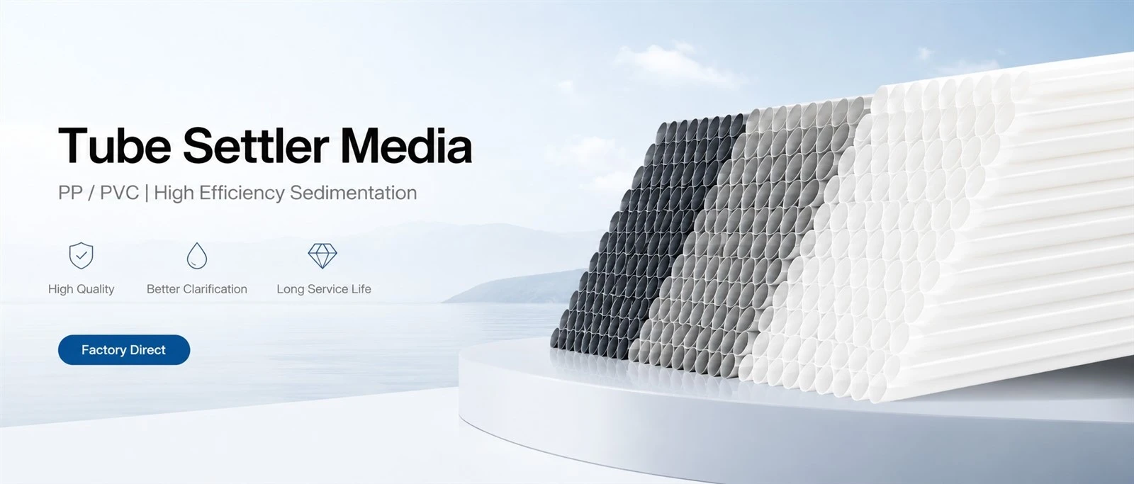 Juntai high quality manufacturing tube settler media PP PVC sedimentation tank factory direct Juntai high quality manufacturing tube settler media PP PVC sedimentation tank factory direct